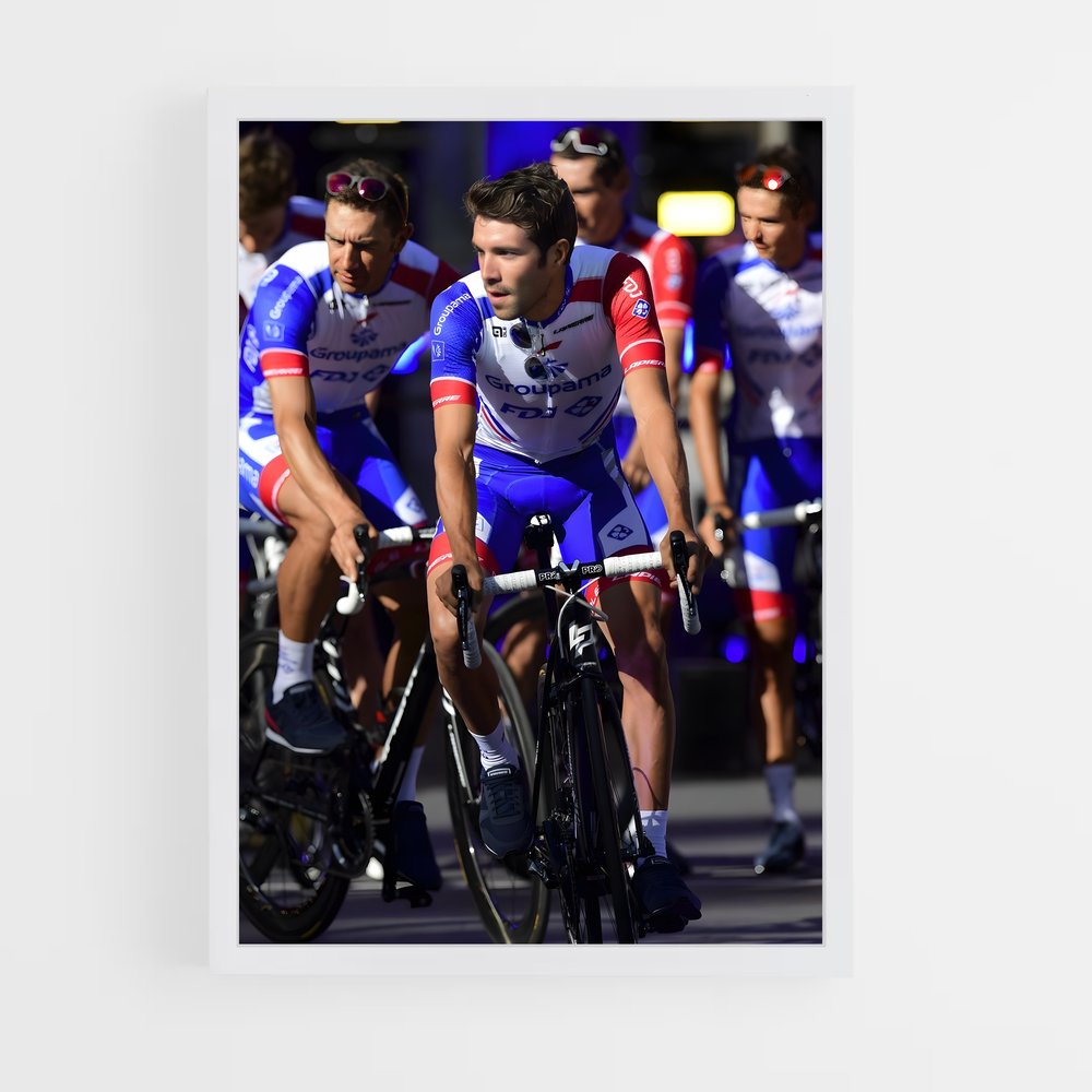 Poster Pédale de Maître – affiche Cyclisme (vue 3)